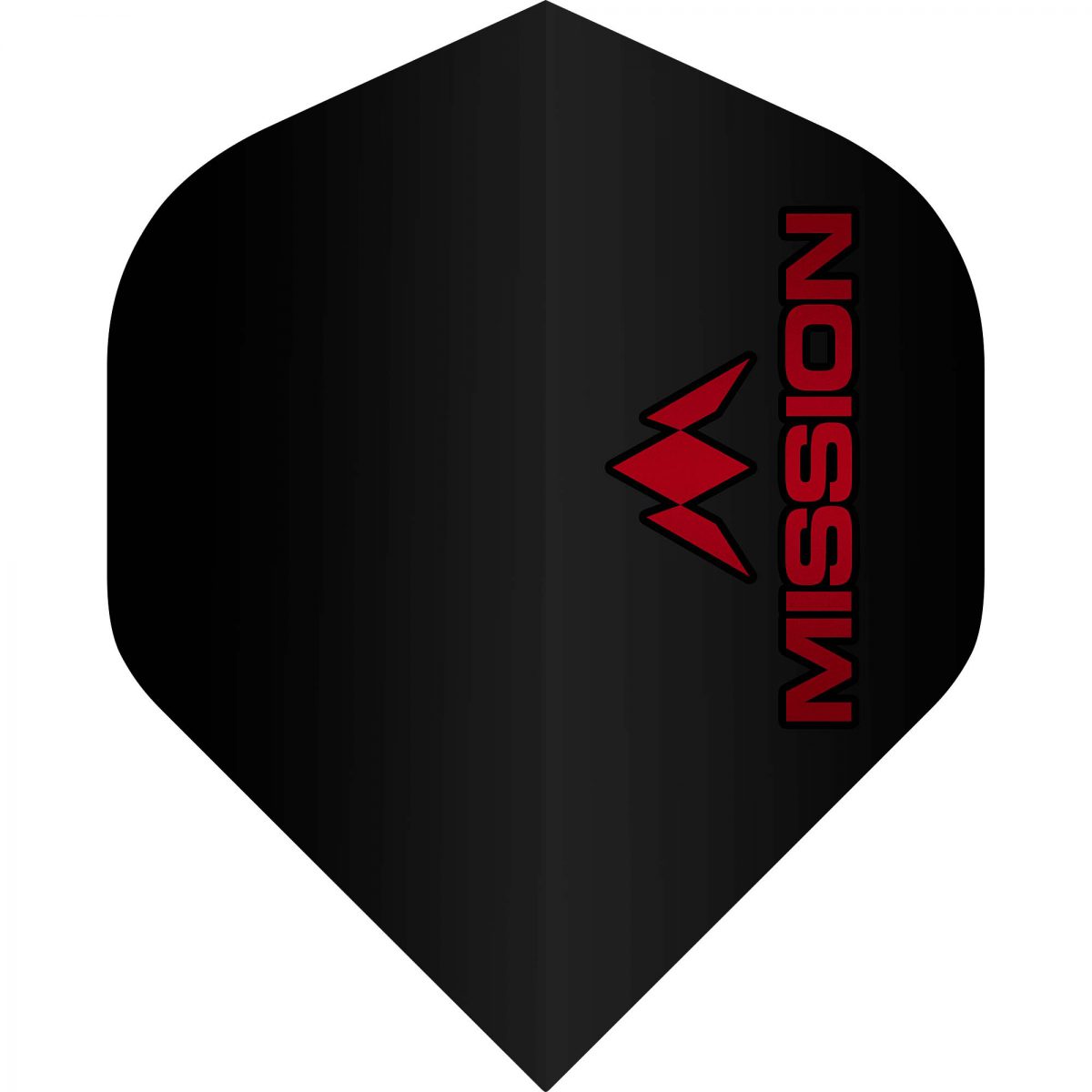 Mission Logo Black Dart Flights Dartstrade Com